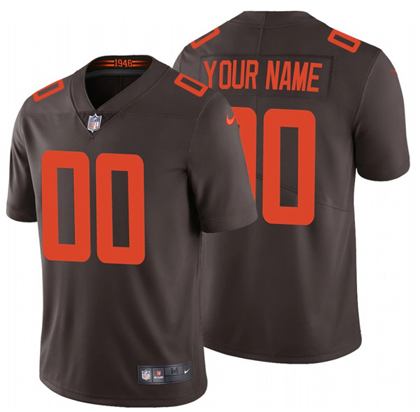 Custom Cleveland Browns Vapor Untouchable Limited Jersey